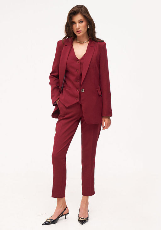 Костюм KaVari 8002.7 бордовый  фото 2