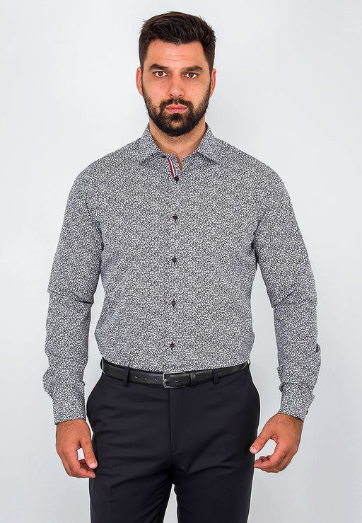 Сорочка мужская длинный рукав GREG 123/131/913/Z/1*