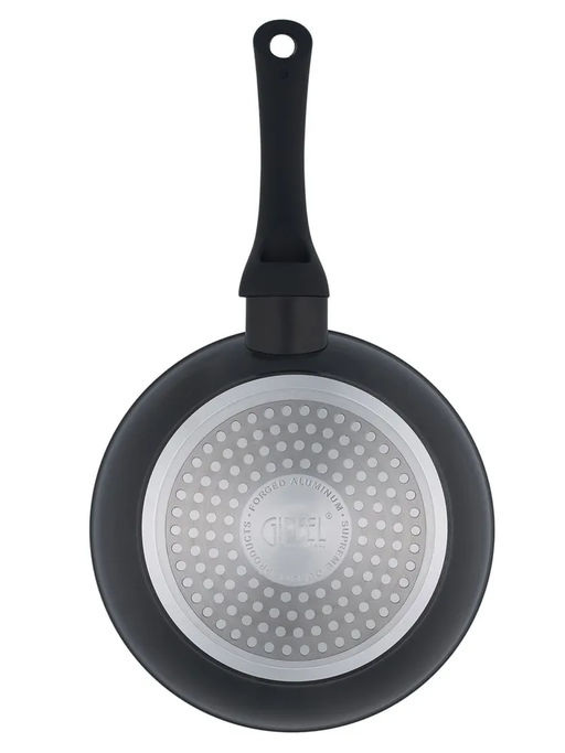 52781 GIPFEL Сковорода AMBASSADOR 18х4 см из кованого алюминия, с антипригарным покрытием Xylan plus, с бакелитовой ручкой с покрытием Soft-touch, с индукционным дном. Толщина: 2,0/2,5мм. Цвет: черный. - Werner фото 6