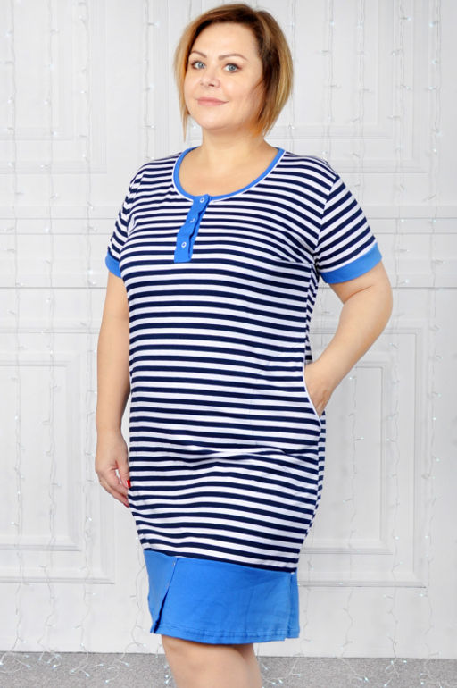 Арт. 9010 Туника женская 50-60 (6 шт) Цвет:ассорти - Калинка фото 4