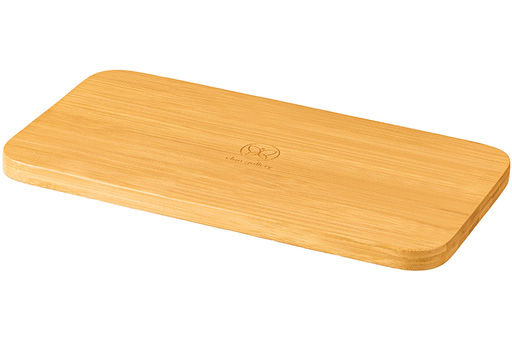 Хлебница 33*18*13 см Белая с бамбуковой крышкой-доской - Elan gallery фото 9