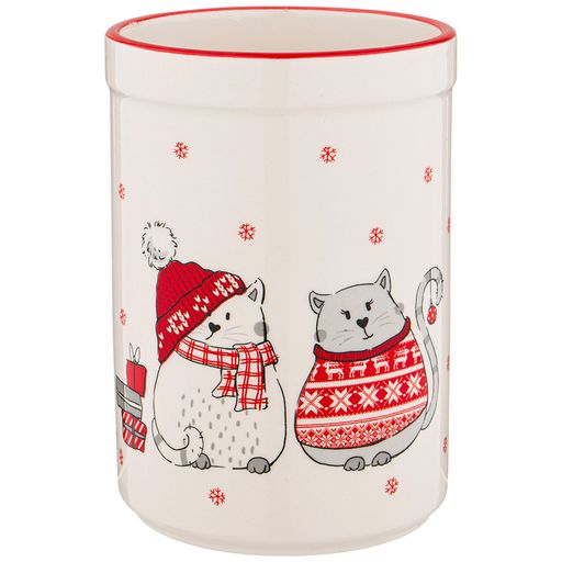 ПОДСТАВКА ДЛЯ СТОЛОВЫХ ПРИБОРОВ КОЛЛЕКЦИЯ CHRISTMAS GIFT 10X10X14 СМ - Lefard фото 2