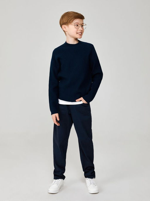 ACOOLA / Джемпер детский для мальчиков Ricardo темно-синий фото 6