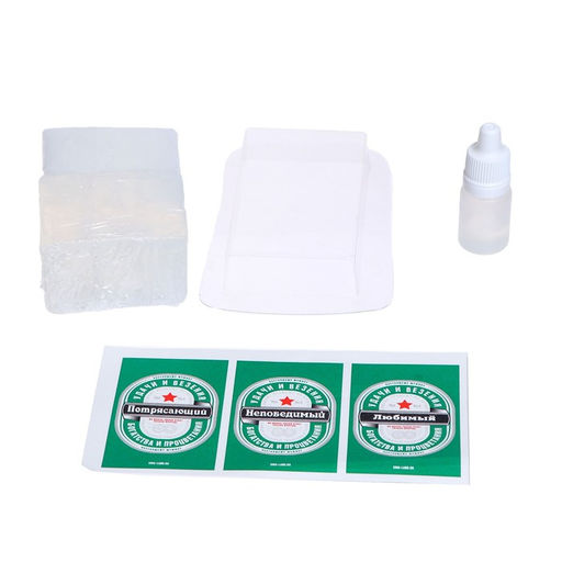 Мыло с картинкой своими руками «Непобедимый»‎, набор для мыловарения