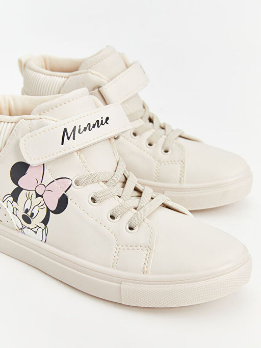 Minnie Mouse Bask?l? K?z ?ocuk Spor Ayakkab? - Waikiki фото 3