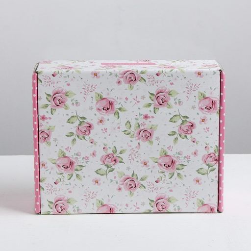 Складная коробка Светись от счастья, 27 9 21 см - Дарите счастье фото 3