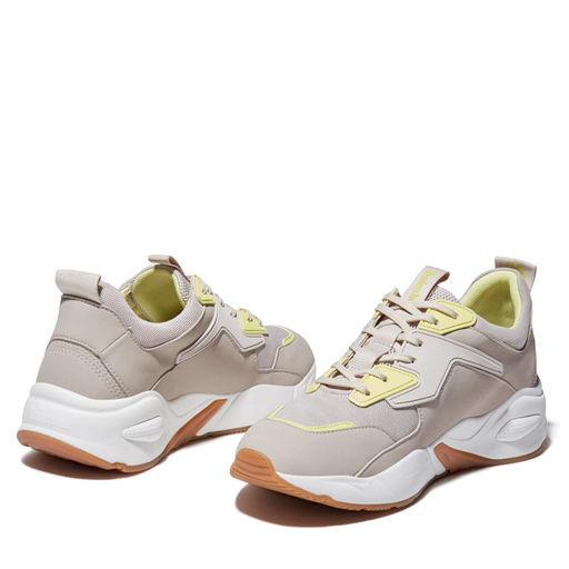 Кроссовки Timberland Delphiville Textile Sneaker желтые  фото 2