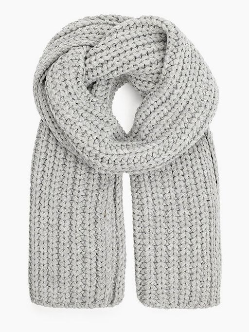 Шарф молочного белого оттенка сп - Incity фото 5