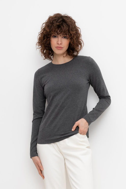 ЕВТ 3263/тем.серый меланж джемпер жен