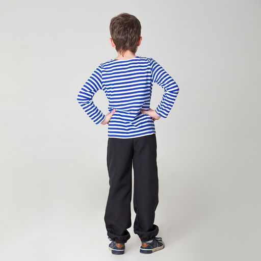 Тельняшка-фуфайка военного, детская, р. 34, рост 128 см - Страна карнавалия фото 2