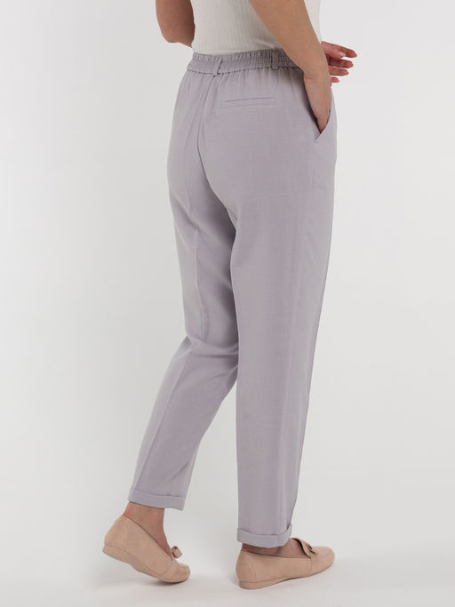 Брюки из легкой костюмной ткани (вишер, турецкий лен), со стрелками