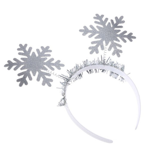 Ободок новогодний карнавальный «Снежинка»