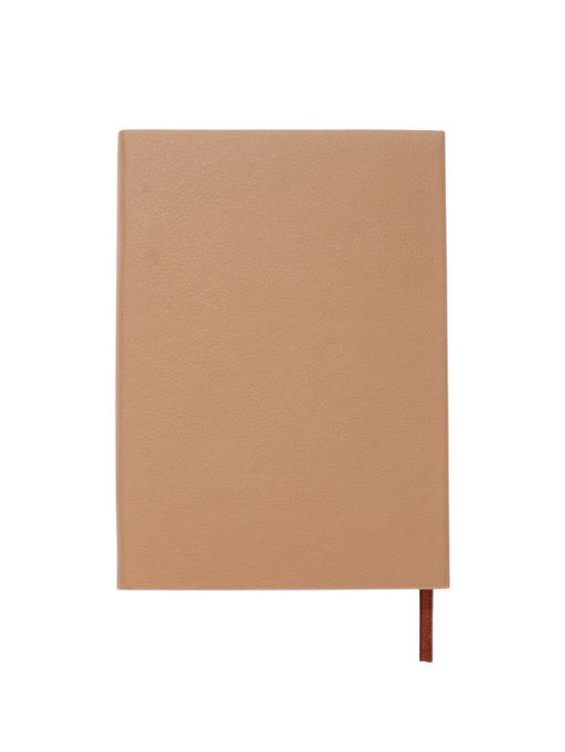 Ежедневник недатированный формат А5, с клапаном, 112 листов, линия, пвх, Бежевый - Simaland фото 13