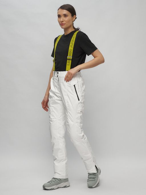 Горнолыжный костюм женский белого цвета 02201Bl - Chunmai фото 20