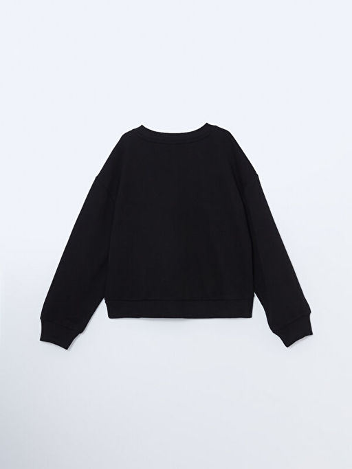 Bisiklet Yaka K?z ?ocuk Sweatshirt - Waikiki фото 3