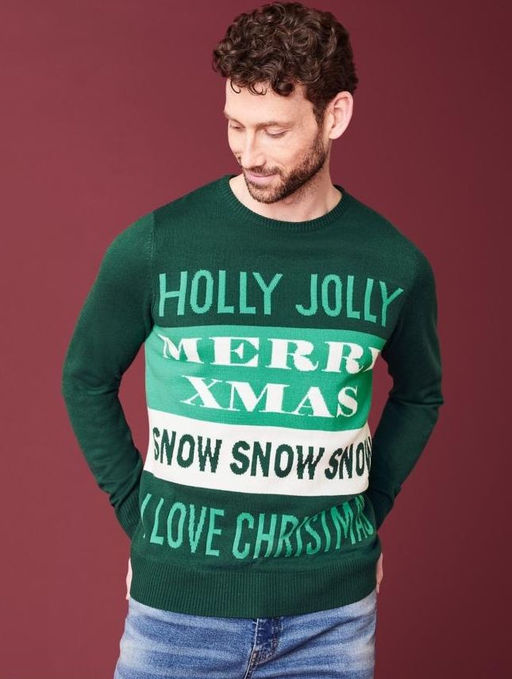 Мужской рождественский пуловер LIVERGY  фото 4