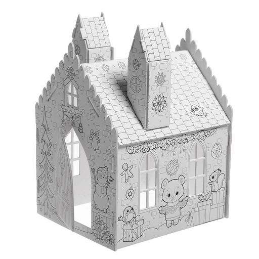 Домик-раскраска 3 в 1 Новогодние истории - Zabiaka фото 3