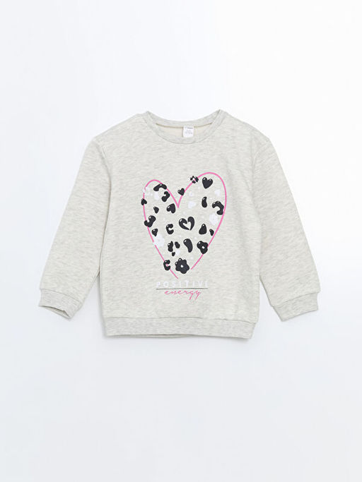 Bisiklet Yaka K?z ?ocuk Sweatshirt ve E?ofman Alt? - Waikiki фото 2