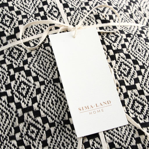 Плед SL Home Ethnics, 150×200 см с помпонами, 500 г/м²