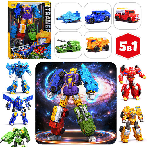 Робот "Рич" трансформирующийся, в коробке