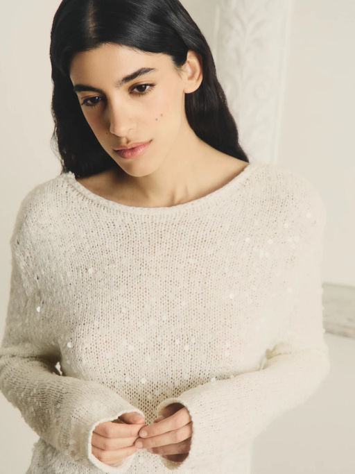 Джемпер с пайетками / Zarina