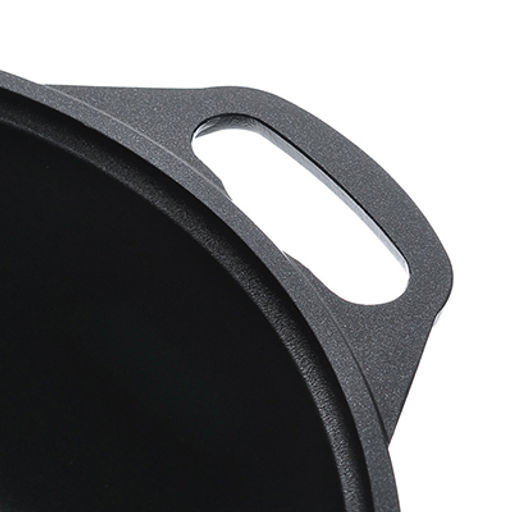 Кастрюля-жаровня с антипригарным покрытием 3л, д36см Традиция, h8,5см, литая, металлическая жаропрочная крышка (Россия) - Домашняя мода фото 3