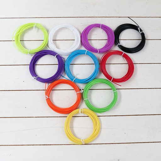 Пластик Luazon PLA-10, для 3D ручки, 10 цветов по 10 метров - Luazon home фото 3