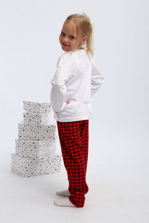 Пижама детская П324 Нарядные Ёлочки