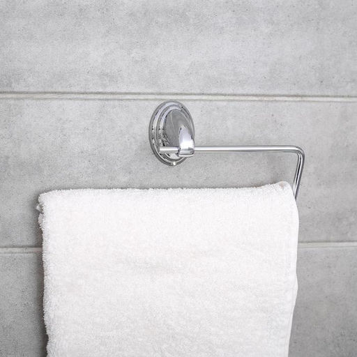 Держатель для полотенец одинарный, Accoona A11105-2, хром