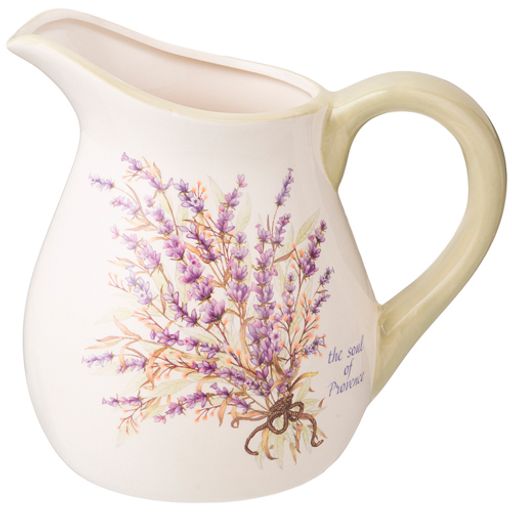 Кувшин "Душа прованса" 18*13 см. высота=16,5 см. / 1150 мл. 358-2048 /АРТИ-М/