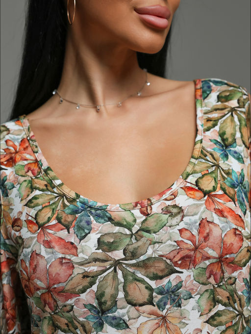 Ялта платье женское (листья)