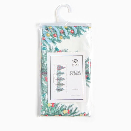 Полотенце Этель Сказочный лес 40х73 см, 100% хлопок, саржа 190 г/м2  фото 6