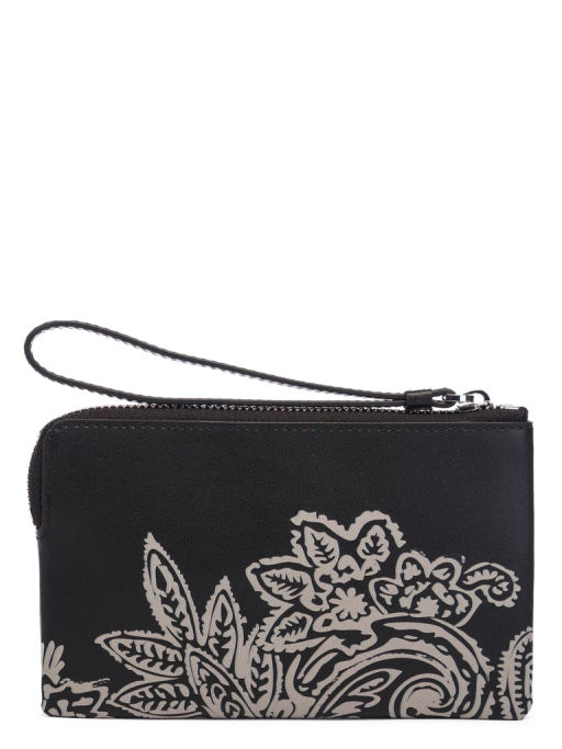 Кошелек ZQ136-2517 black/paisley - Eleganzza фото 2