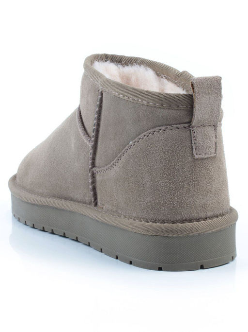 PF8300-6 KHAKI Угги женские (натуральная замша, 100% шерсть)