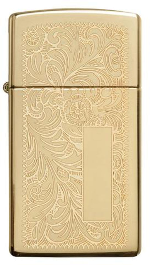 Зажигалка IPPO узкая Венецианская | Slim® Venetian® ZIPPO 1652B