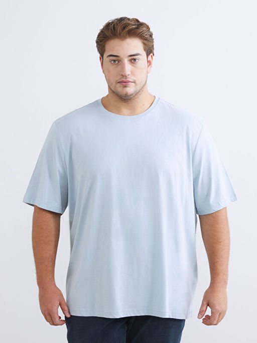 B?y?k Beden Basic Penye Erkek Ti??rt