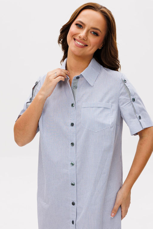 Платье ANELLI 1611 пуговки  фото 6