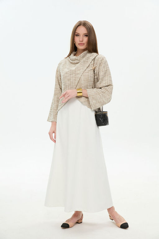 Костюм NIKVA н1035-2 песочный и молоко  фото 3