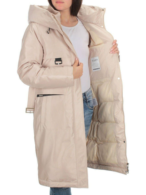 EAC293 LT.BEIGE Куртка зимняя женская (200 гр. холлофайбера) - Fashion фото 5