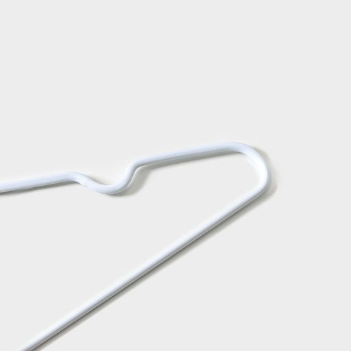 Плечики - вешалки для одежды Доляна, 29,517,5 см, 10 шт, детские, антискользящее покрытие, цвет белый  фото 5