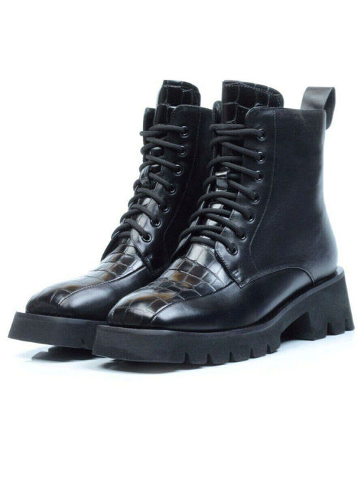 101-CG34-1 BLACK Ботинки демисезонные женские - No name фото 2