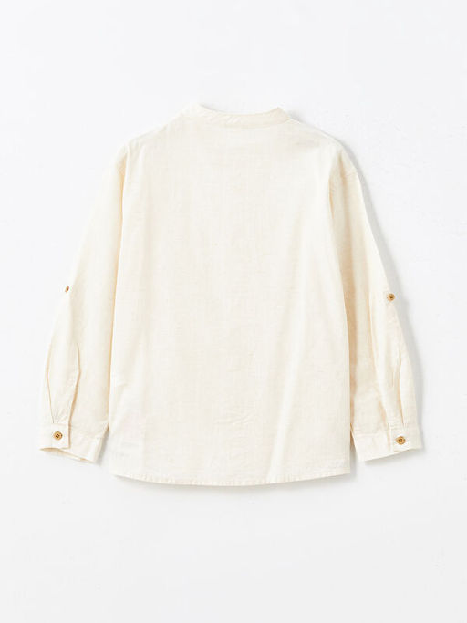 Hakim Yaka Uzun Kollu Erkek Bebek G?mlek - Waikiki фото 2