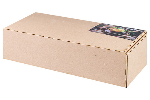 Набор 3-х горшков 600 мл 12,5*12,5*12 см "TerraCotta" с ухватом серый