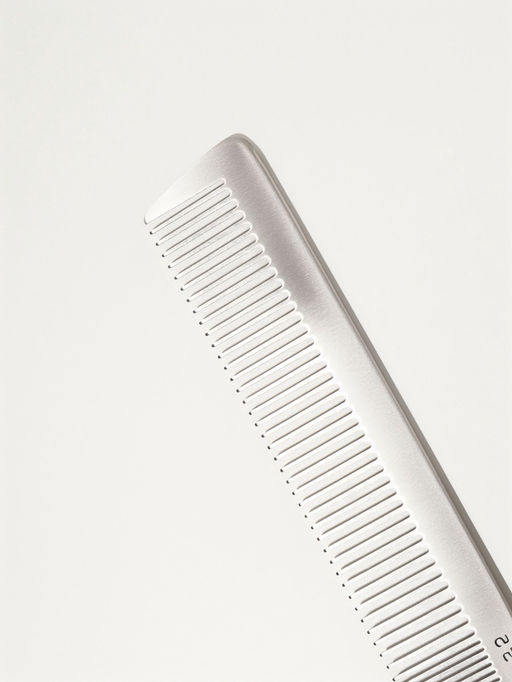Расчёска комбинированная, металлическая, 21.5×3 см