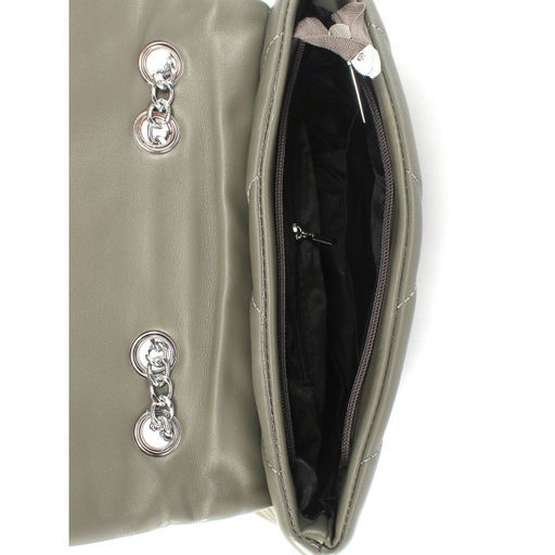 Сумка женская искусственная кожа UMUP-6288, 1отд, плечевой ремень, серый SALE 258714 - Adelia фото 3