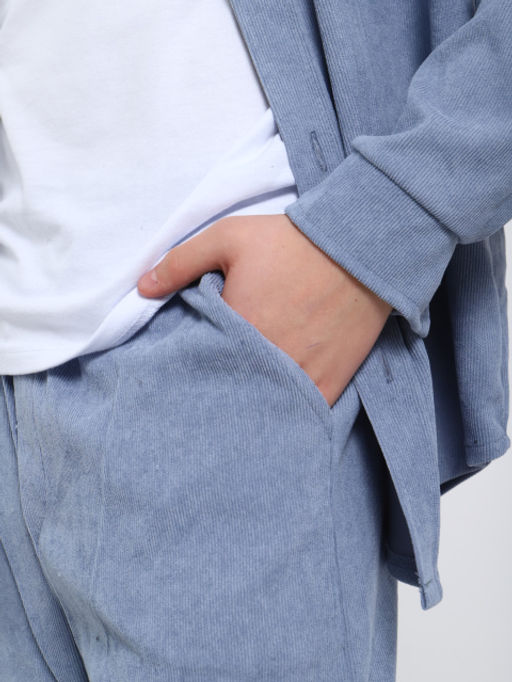 Костюм "Вельвет" голубой