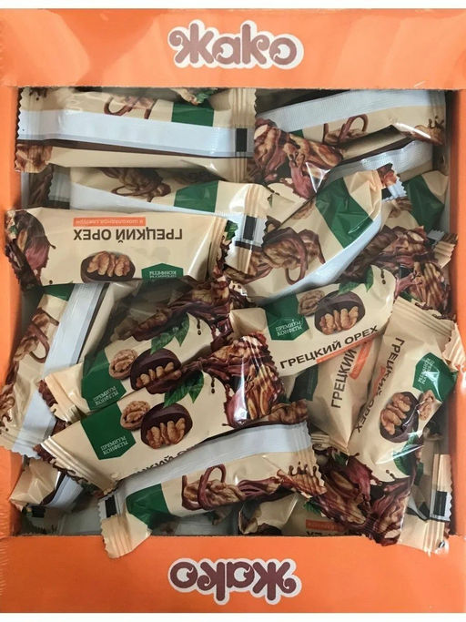 Грецкий орех в шоколаде 0.7 кг/ Жако  фото 3