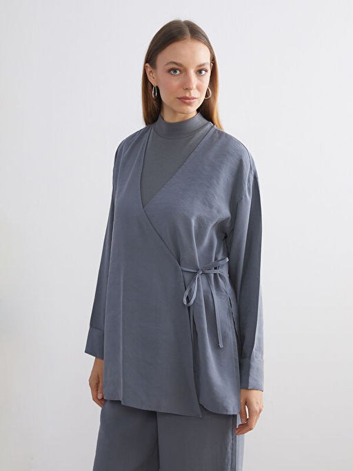 Kruvaze Yaka Kad?n Kimono