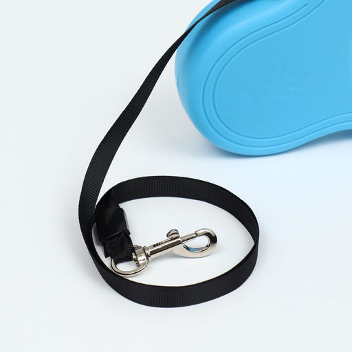 Рулетка Следы, 3 м, до 10 кг, голубая - Пижон фото 4