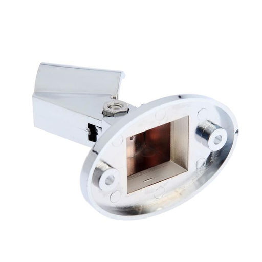 Цена за 2 шт. Держатель для душевой лейки ZEIN Z86, пластик, цвет хром